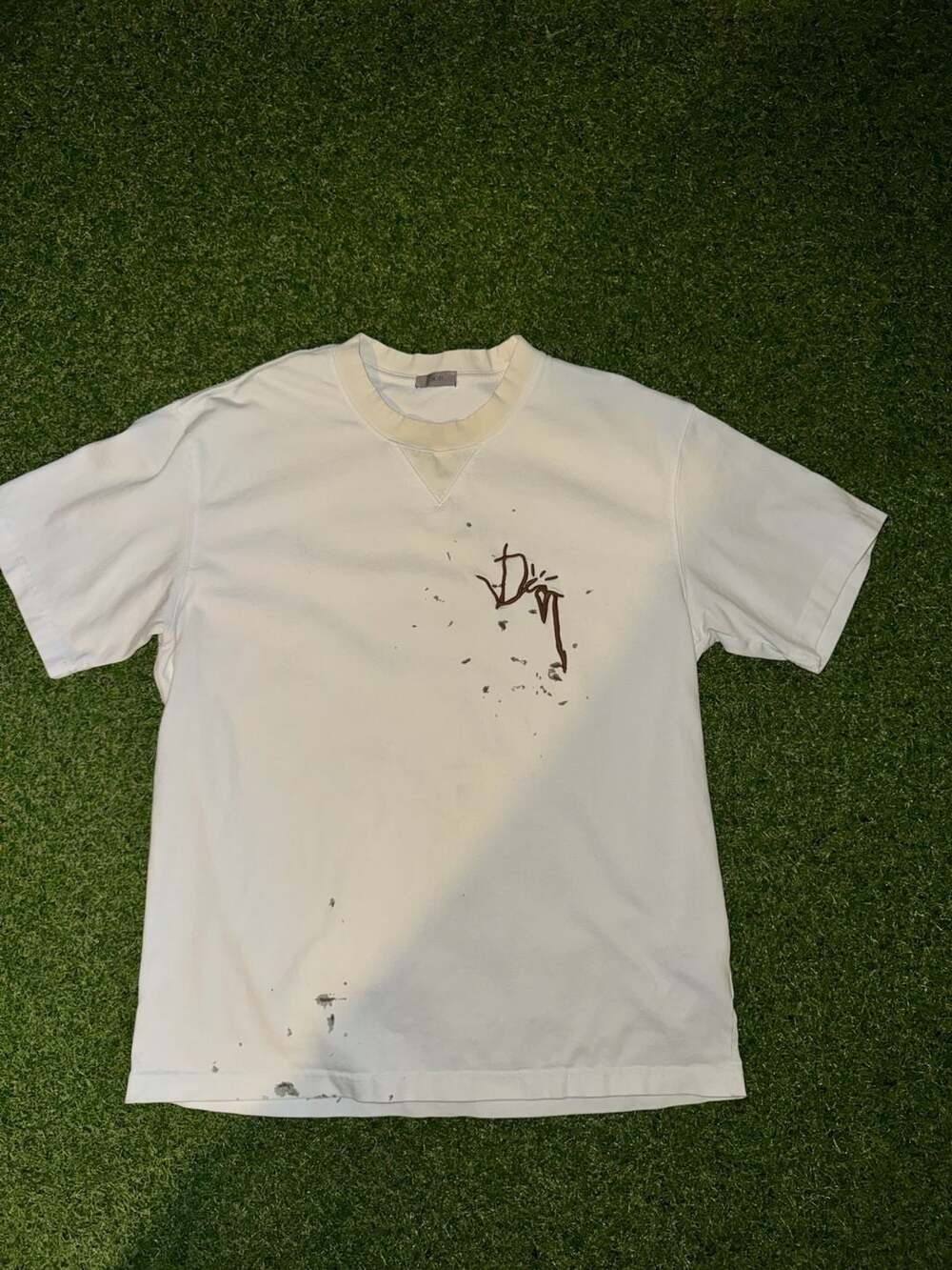 Dior Cactus Jack Oversized T-Shirt White
